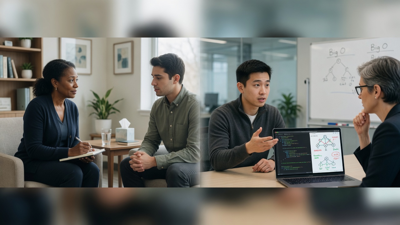 How Mental Health Interviews Are Like Coding Interviews